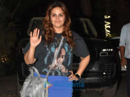 Photos: Huma Qureshi rocks a thigh-high slit skirt as she gets spotted at Maddock office in Khar
