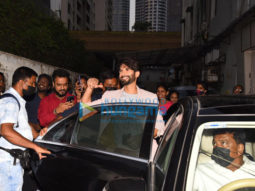 Photos: Jersey stars Shahid Kapoor and Mrunal Thakur snapped in town