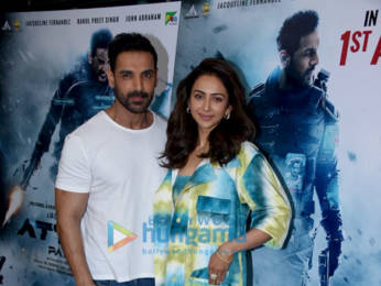 Photos: John Abraham, Jacqueline Fernandez, Rakul Preet Singh snapped during the promotions of Attack - Part I