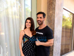 Photos: John Abraham, Jacqueline Fernandez, Rakul Preet Singh sparkle in summer colors for Attack promotions