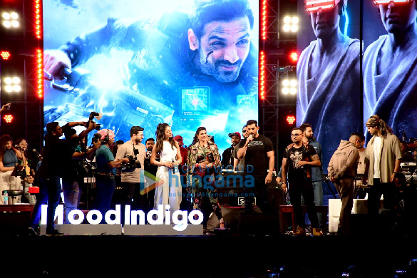 photos john abraham rakul preet singh and jacqueline fernandez at the music launch event of attack at iit bombay