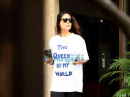 Photos: Kareena Kapoor Khan spotted in Bandra wearing a T-shirt that reads, ‘The Queen of My World’