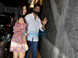 Photos: Katrina Kaif, Vicky Kaushal, Karan Johar and others snapped at Farhan Akhtar’s house in Bandra