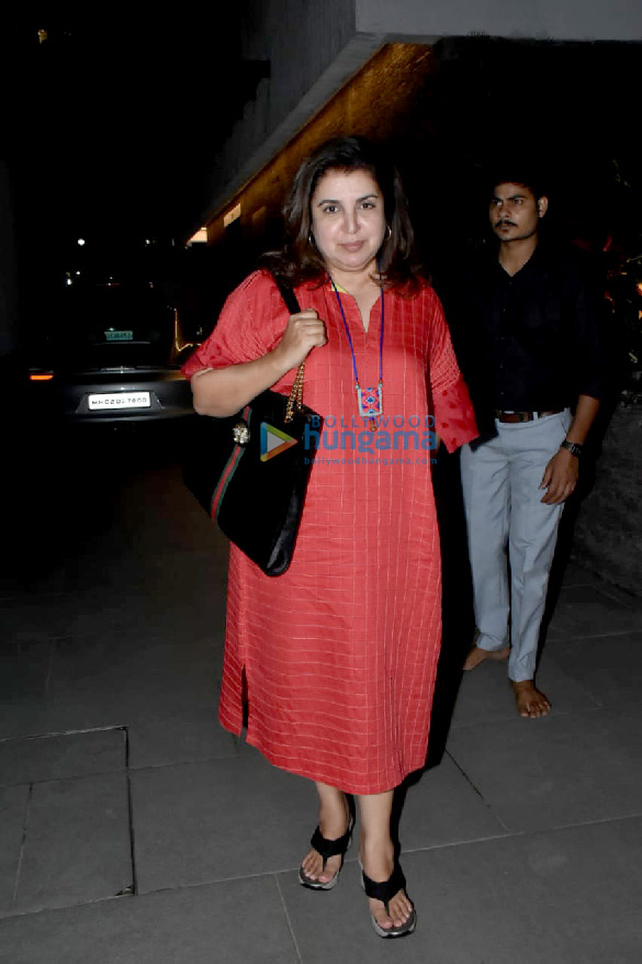 photos katrina kaif vicky kaushal karan johar and others snapped at farhan akhtars house in bandra 5