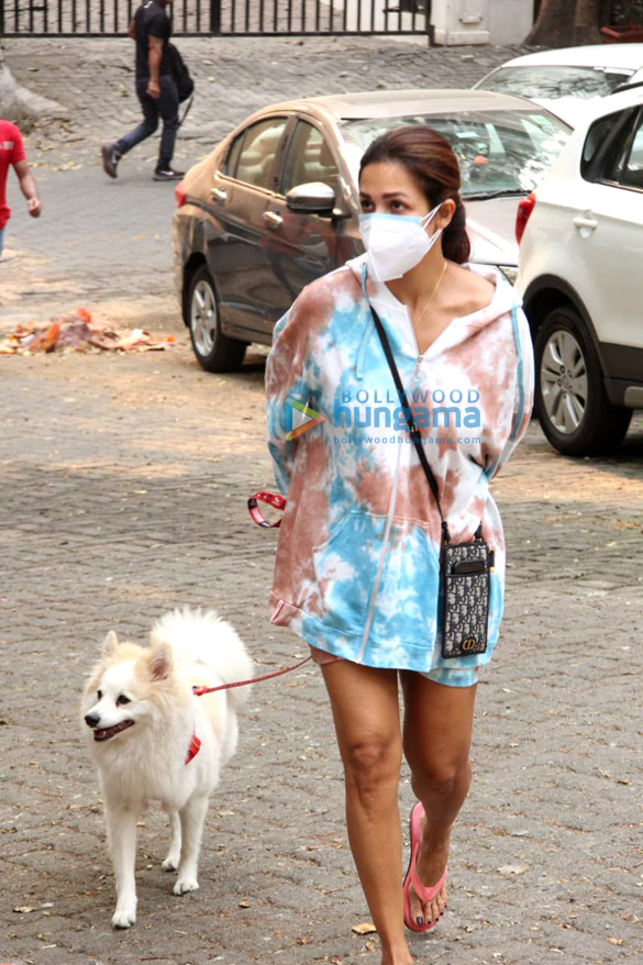 photos malaika arora steps out in tie dye sweatshirt to take her dog for a walk on a monday morning in khar 4