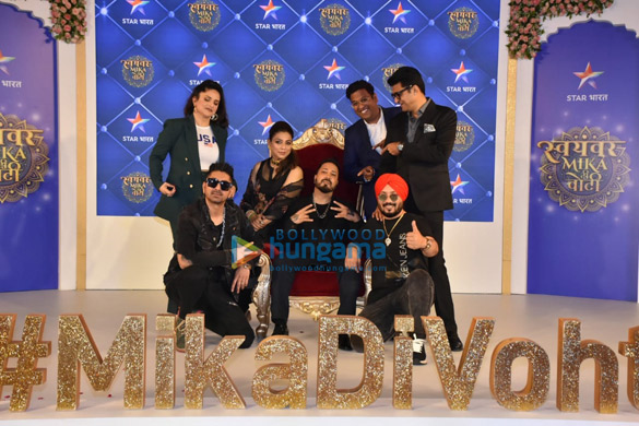 photos mika singh at the launch of his show swayamvar mika di vohti in delhi 3