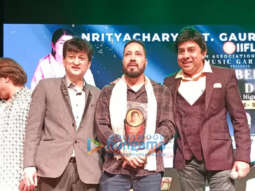 Photos: Mika Singh snapped at an event remembering Bharat Ratna Lata Mangeshkar