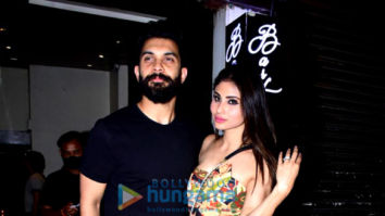 Photos: Newlyweds Mouni Roy and Suraj Nambiar step out in style for dinner date at Bastian in Bandra on Sunday