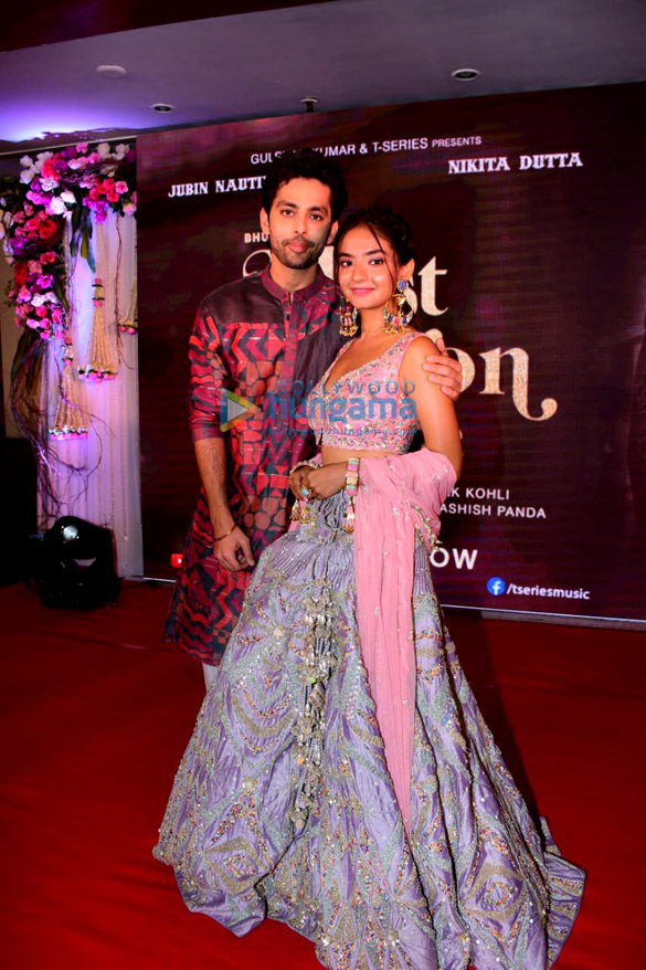 photos nikita dutta anushka sen himansh kohli jubin nautiyal and others snapped at the launch of the music album mast nazron se 2