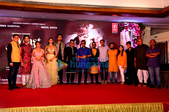 photos nikita dutta anushka sen himansh kohli jubin nautiyal and others snapped at the launch of the music album mast nazron se 5