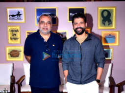 Photos: Paresh Rawal and Farhan Akhtar strike a pose at an event at Taj in Mumbai