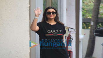 Photos: Parineeti Chopra snapped at T-Series office in Andheri