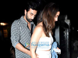 Photos: Ranbir Kapoor, Alia Bhatt and Saiyami Kher snapped at Mizu restaurant in Bandra