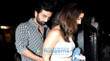 Photos: Ranbir Kapoor, Alia Bhatt and Saiyami Kher snapped at Mizu restaurant in Bandra