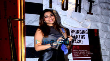 Photos: Saiee Manjrekar snapped at Tori restaurant