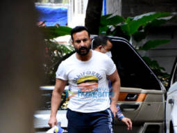 Photos: Saif Ali Khan snapped near his residence in Bandra