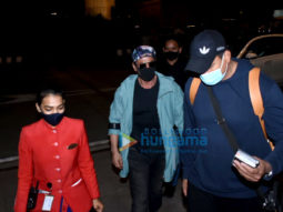Photos: Shah Rukh Khan, Deepika Padukone, John Abraham leave for Spain for the shoot of Pathaan; Sohail Khan, Mrunal Thakur & others snapped at the Mumbai airport