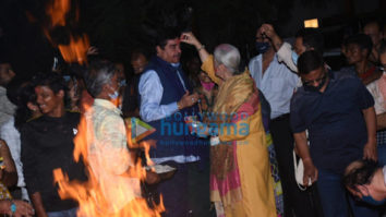 Photos: Shatrughan Sinha and Poonam Sinha attend Holi Puja