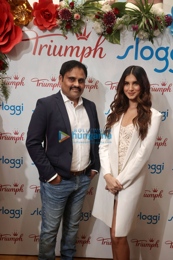 Photos: Tara Sutaria opts for an all-white outfit for the inauguration of Triumph’s Store in Navi Mumbai Photos: Tara Sutaria opts for an all-white outfit for the inauguration of Triumph’s Store in Navi Mumbai