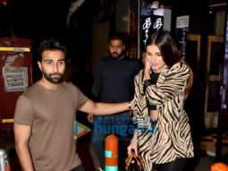 Photos: Tara Sutaria steps out in style for date night with boyfriend Aadar Jain at Bastian in Bandra
