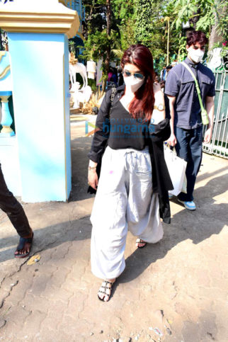 Photos: Twinkle Khanna and her son Aarav spotted together in Bandra