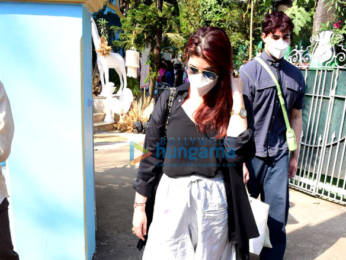 Photos: Twinkle Khanna and her son Aarav spotted together in Bandra