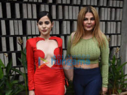 Photos: Urfi Javed and Rakhi Sawant snapped at a restaurant in Andheri