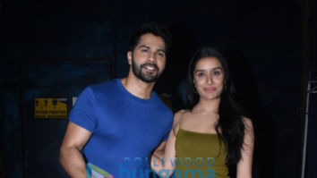 Photos: Varun Dhawan and Shraddha Kapoor snapped together in Andheri