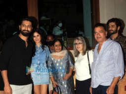 Photos: Vicky Kaushal joins wife Katrina Kaif and her mother for dinner at Bastian in Worli