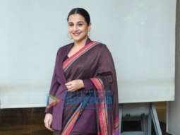 Photos: Vidya Balan snapped during the promotions of Jalsa