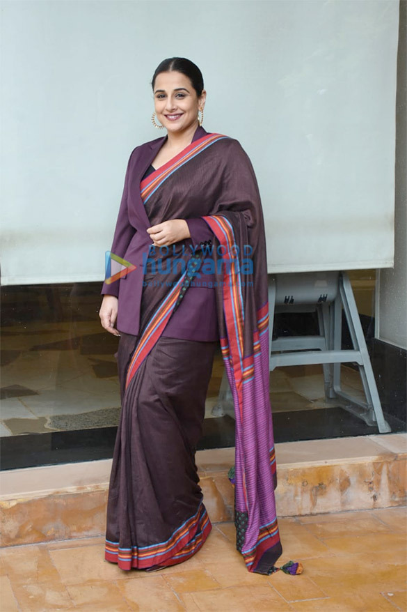 Photos: Vidya Balan snapped during the promotions of Jalsa Photos: Vidya Balan snapped during the promotions of Jalsa