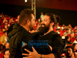 Photos: Yash, Sanjay Dutt, Srinidhi Shetty, Raveena Tandon, Prashanth Neel and Vijay Kiragandur snapped at the trailer launch of K.G.F – Chapter 2
