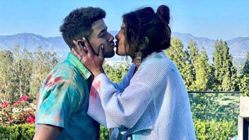 Priyanka Chopra and Nick Jonas share a kiss amid Holi celebrations in LA, share exciting photos and videos