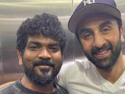 Ranbir Kapoor strikes a pose with Vignesh Shivan; filmmaker calls him ‘iconic actor’