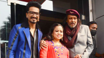 Spotted: Parineeti Chopra, Karan Johar, Bharti Singh and Mithun Da on the sets of Hunarbaaz
