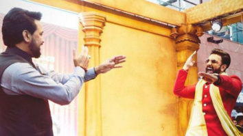 Union Minister Anurag Thakur grooves with Ranveer Singh on ‘Malhari’ at India Expo, Dubai