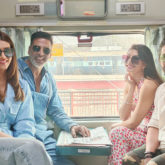 Akshay Kumar gives a peek into his train journey with Bachchhan Paandey co-stars Kriti Sanon, Arshad Warsi and Jacqueline Fernandez