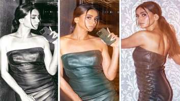 Take summer style cues from Shibani Dandekar donning sultry green off-shoulder gown paired with Balenciaga bag worth whopping Rs. 1.51 lakh