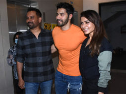 Varun Dhawan asks paparazzi to not scare Samantha Ruth Prabhu as they get spotted together in the city