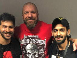 Varun Dhawan shares his fan boy moment with Triple H as the WWE superstar announces retirement