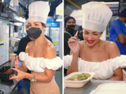 Malaika Arora resumes work post her accident; seen visiting the kitchen of her food brand