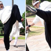 Amitabh Bachchan gets inspired by Tiger Shroff; tries to imitate his flexible kick abilities for 'likes'