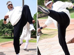 Amitabh Bachchan gets inspired by Tiger Shroff; tries to imitate his flexible kick abilities for ‘likes’