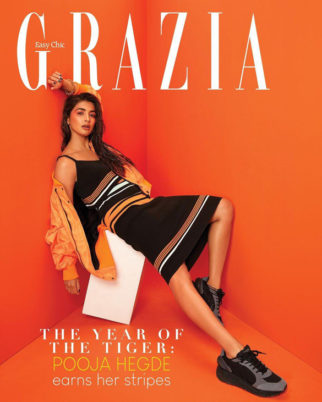 Pooja Hegde on the cover of Pooja Hegde