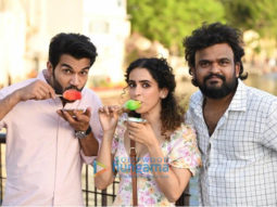 On the Sets of the movie Hit - The First Case