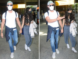 Hrithik Roshan and Saba Azad make their relationship official as they walk hand in hand at the airport