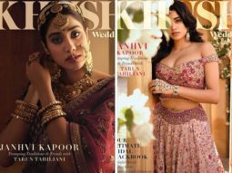 Janhvi Kapoor radiates modern bride vibes in resplendent Tarun Tahliani lehenga worth 1.3 lakh on the cover of Khush magazine