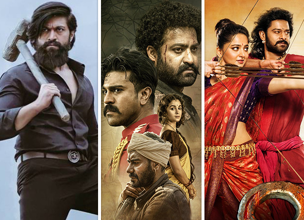 KGF – Chapter 2 Vs RRR Vs Baahubali 2 Box Office Day wise comparison of the first 10 day business