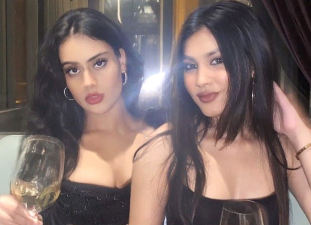 Nysa Devgn channels her inner Cat-woman in a party photo with a friend; supporters claim she’s ‘just like her mother’