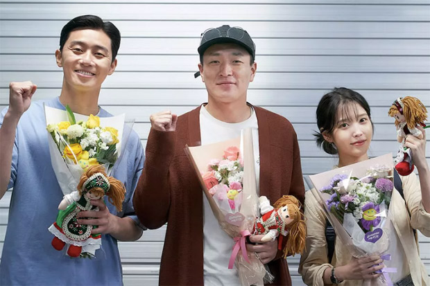Park Seo Joon and IU wrap up filming their upcoming movie Dream